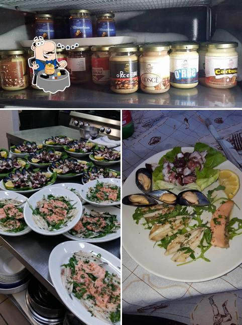 Cibo al Ristorante Pizzeria Langione a Mare