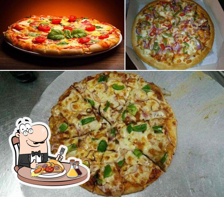 Order pizza at The Hungry Junction