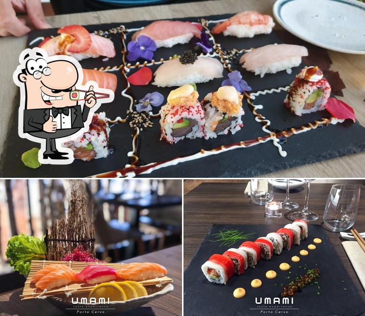 Prova le varie opzioni di sushi