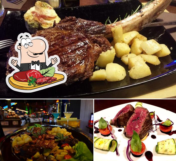 Ordina i un pasto a base di carne a THE BIG