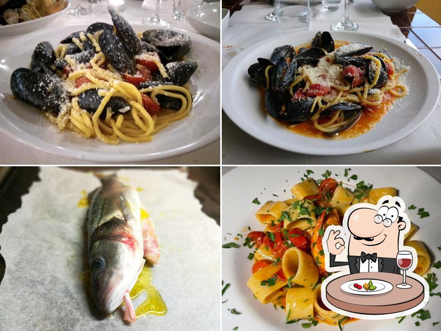 Cibo al La Caletta ristorante sul lago