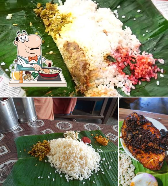 Fried rice at Babu's hotel