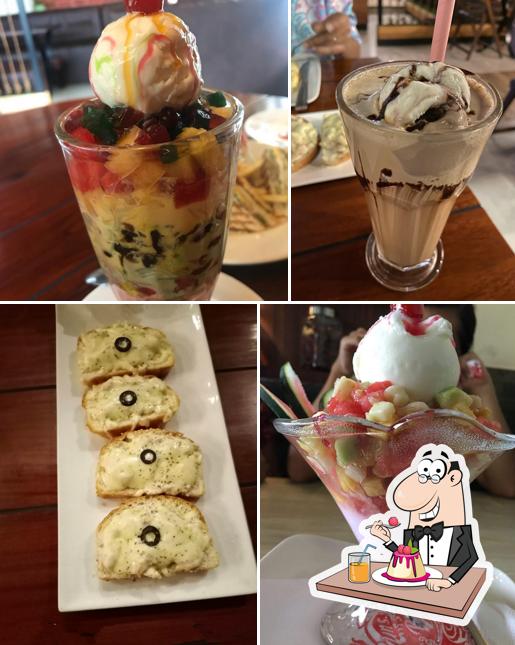 Enjoy one of the sweet dishes