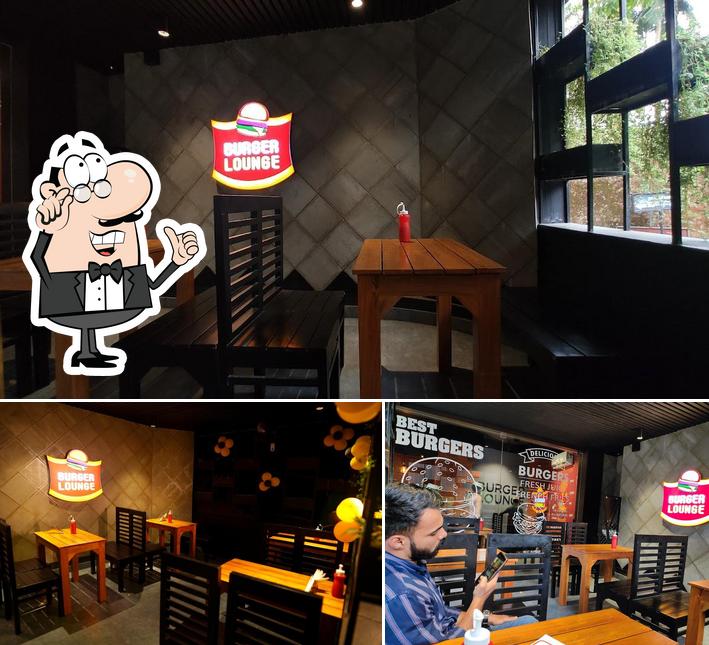 The interior of Burger Lounge Nadapuram