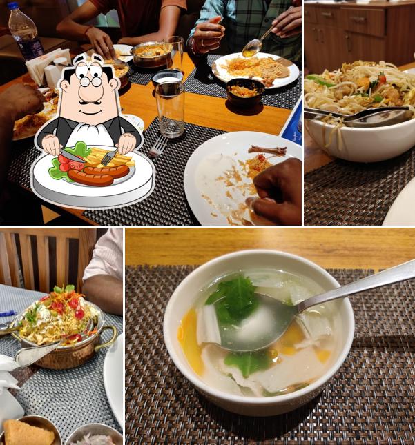 Food at Faruuzi Multicuisine Restaurant