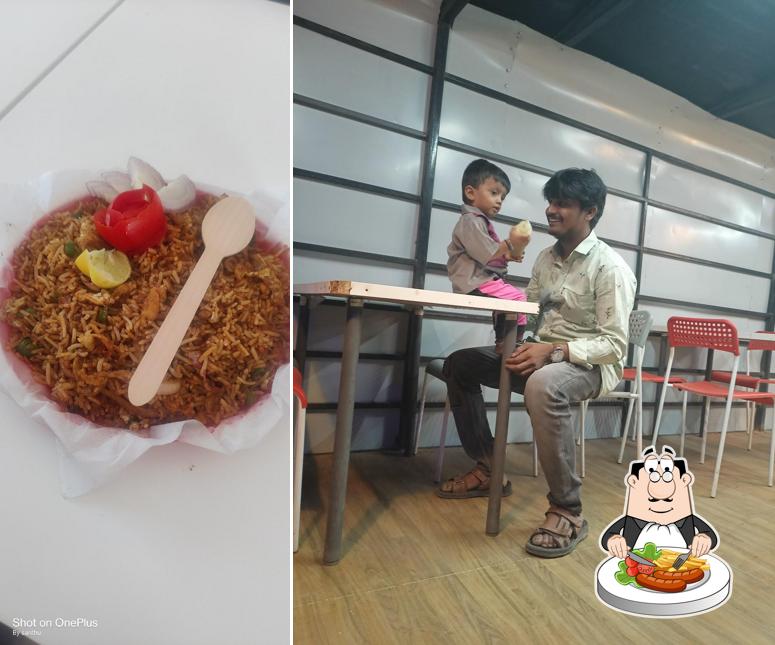 Food at Ganga spicy food restaurant