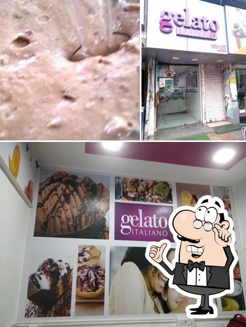 The interior of Gelato Italiano