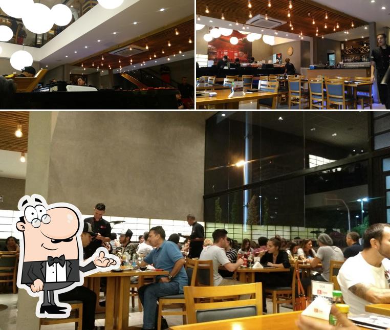 Veja imagens do interior do Izumi Sushi