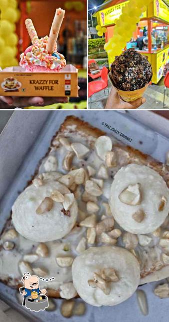 Meals at Krazzy For Waffle