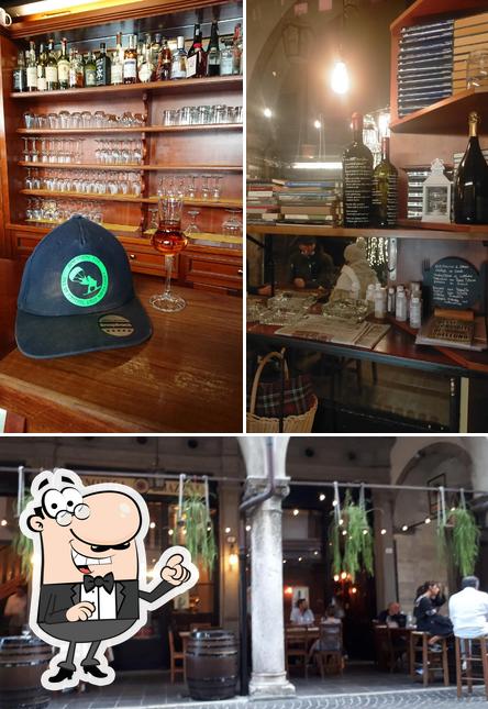 Gli interni di Enoteca Mazzini