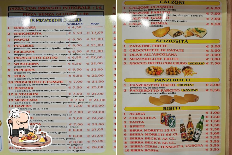 Ordina una pizza a Pizzeria Gazebo