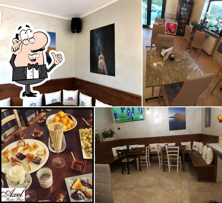 Dai un'occhiata agli interni di Axel Risto-Bar