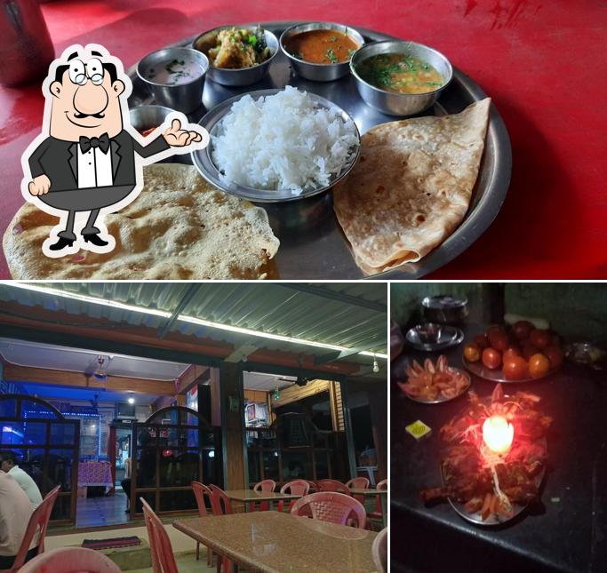 Among various things one can find interior and food at Hotel Chandrakant Bar & Restaurant