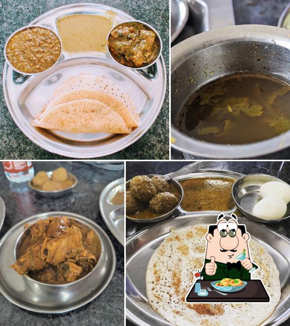 Food at Yediyur Ramanna Military Hotel