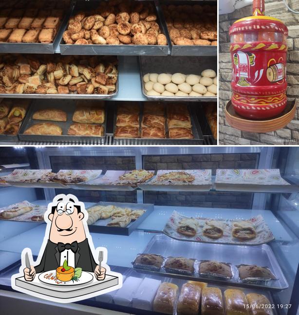 Food at Arhis' Bread Basket