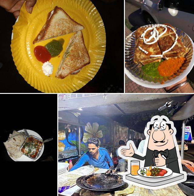 Food at Chacha egg corner - Aslam khan