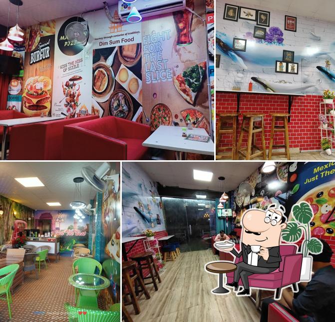 Check out how Da mexican pizza looks inside