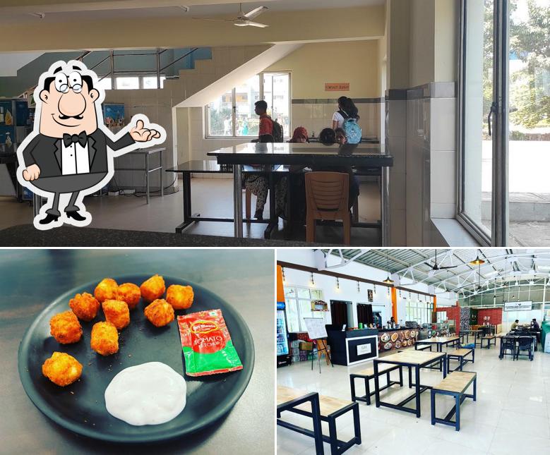 The interior of GM Cafeteria
