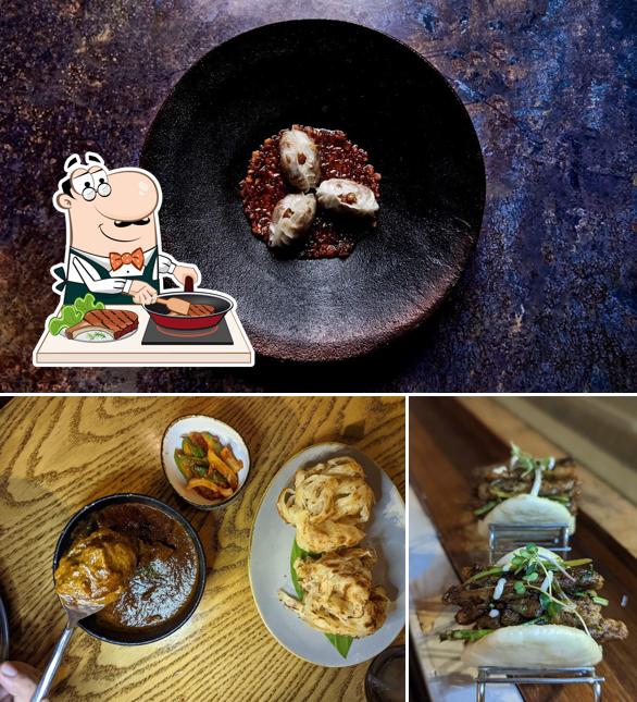 Order meat dishes at Green Mantis