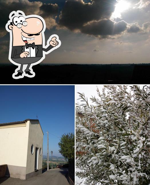 Gli esterni di L’Antico Forno a Legna