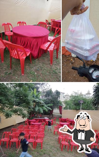 The interior of Lonavala's Biryani House