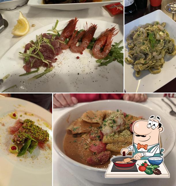 Pollo al curry al Osteria Liparota