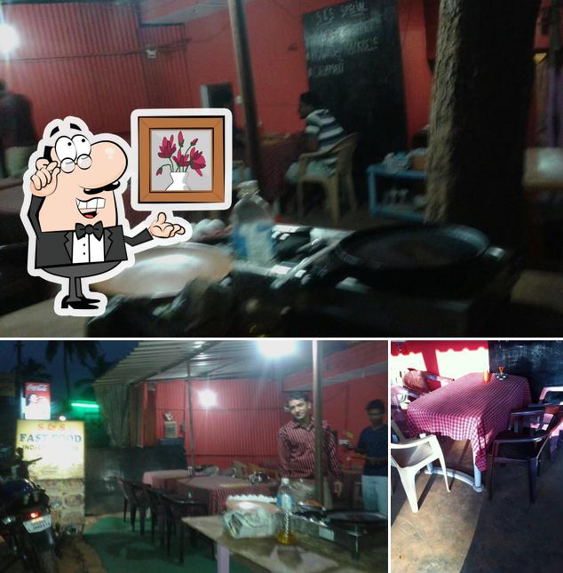 The interior of S&S Fast Food