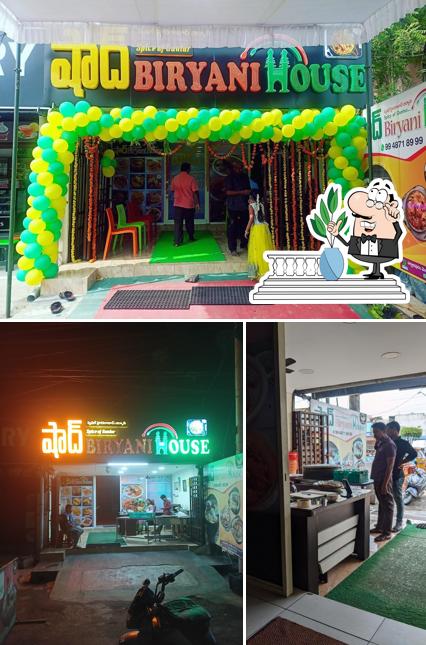 Check out the photo displaying exterior and interior at Shaad Biryani House