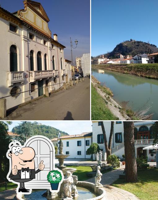 Guarda gli esterni di Ristorante pizzeria villa contarini