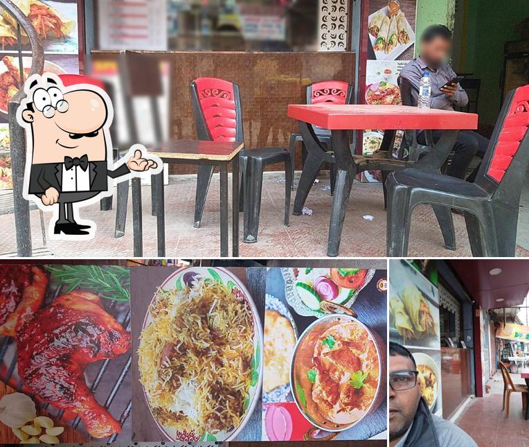 Take a look at the photo displaying interior and food at Spice Hut