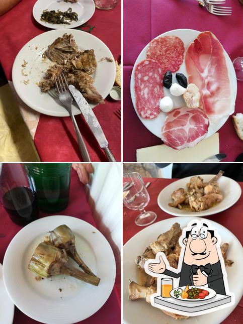 Spezzatino di maiale al Trattoria Del Giardino Panoramico