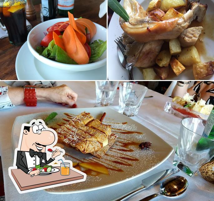 Cibo al Ristorante Bel Soggiorno