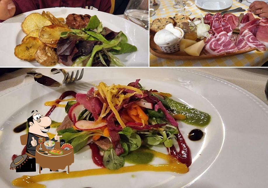 Platti al Trattoria De Santis