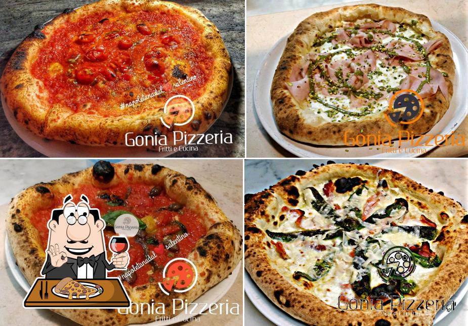 Ordina tra le molte varianti di pizza