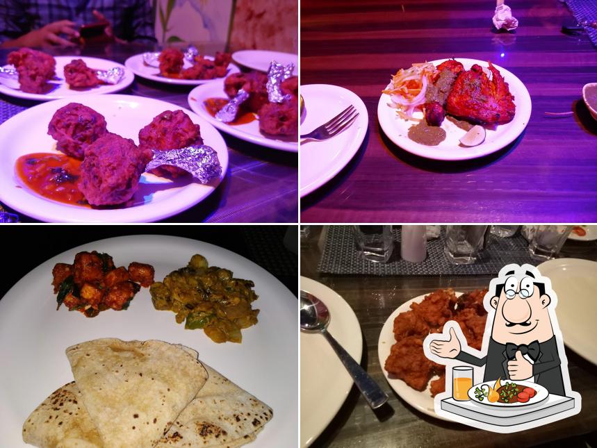 Food at Garden Restaurant
