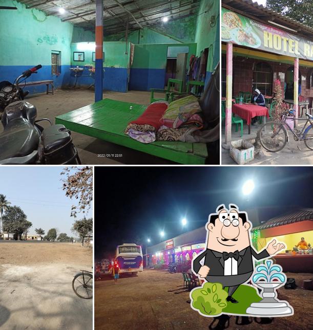 The exterior of HIGHWAY DHABA