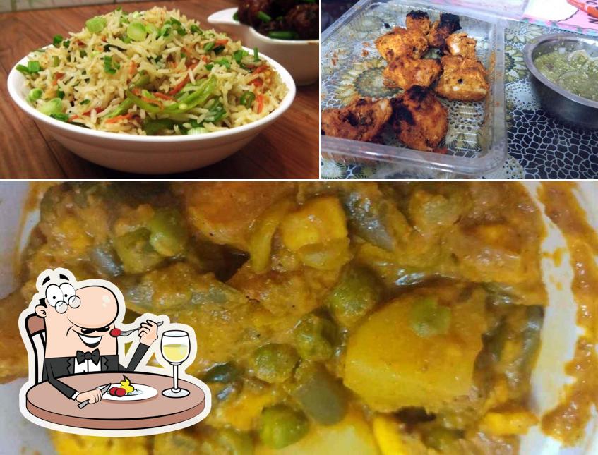 Food at Indian Zaika