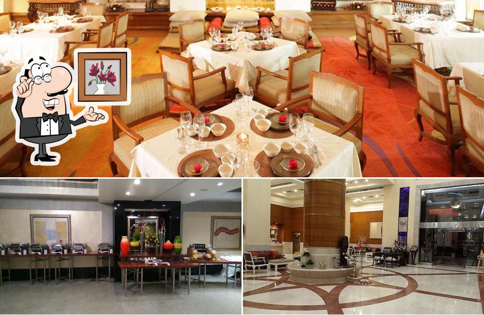 The interior of Jaypee Vasant Continental Hotel