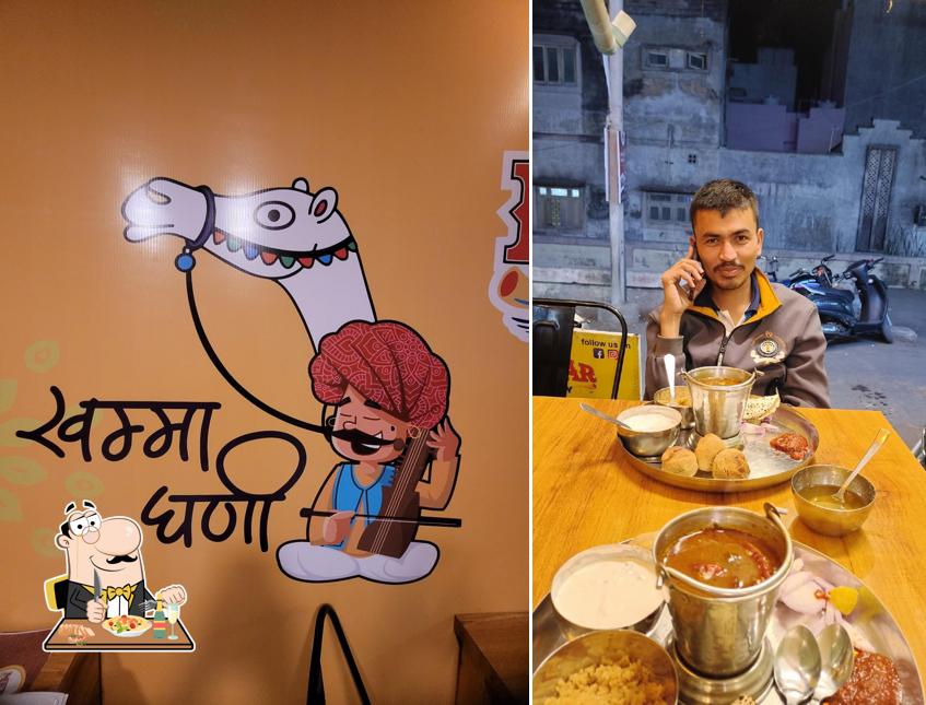Food at Mewar Eatery