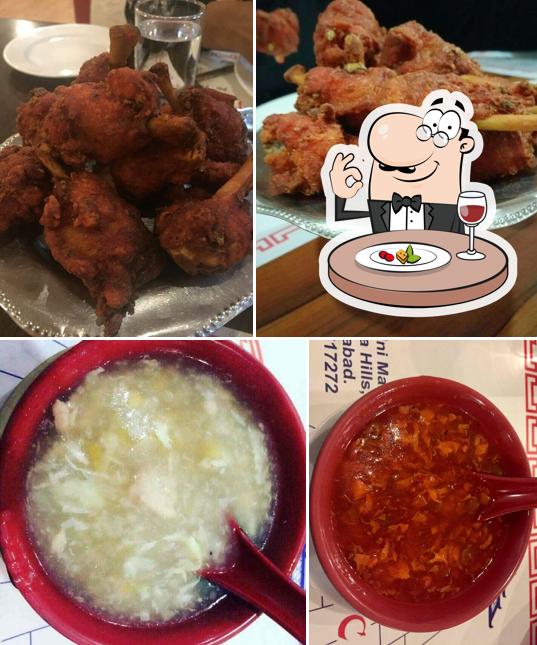 Food at Nanking Chinese Restaurant Vikrampuri