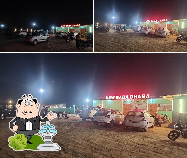 Enjoy the view outside New Baba Dhaba