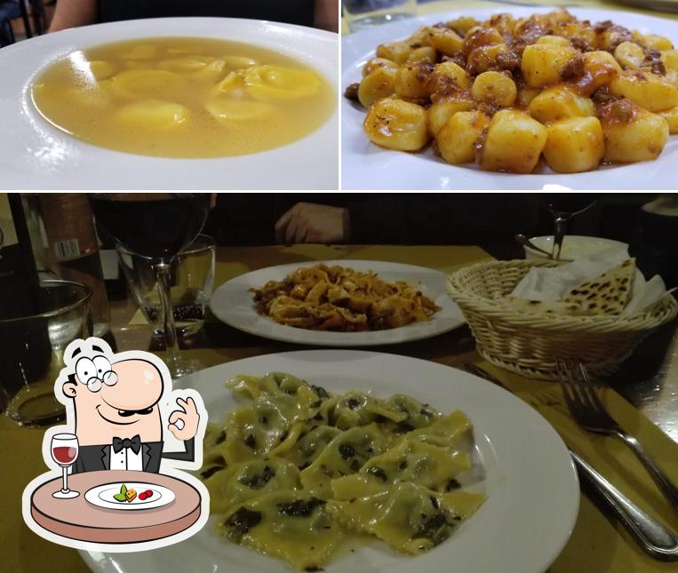 Platti al Osteria dei Battibecchi