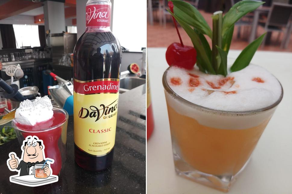 Pick a drink from the menu