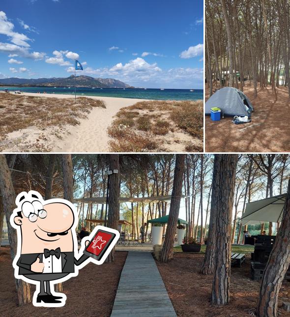 Gli esterni di Sa Pineta località Arbatax Tortolì
