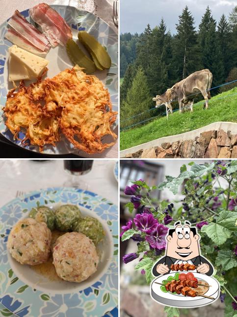 Platti al Agritur Hofschank Egger