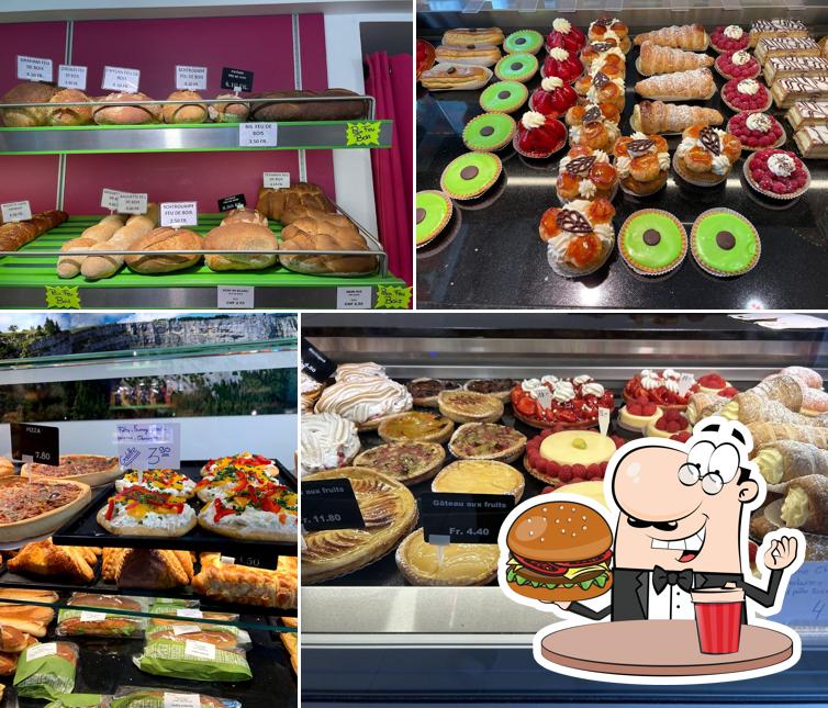 Prova un hamburger a Boulangerie Jeune