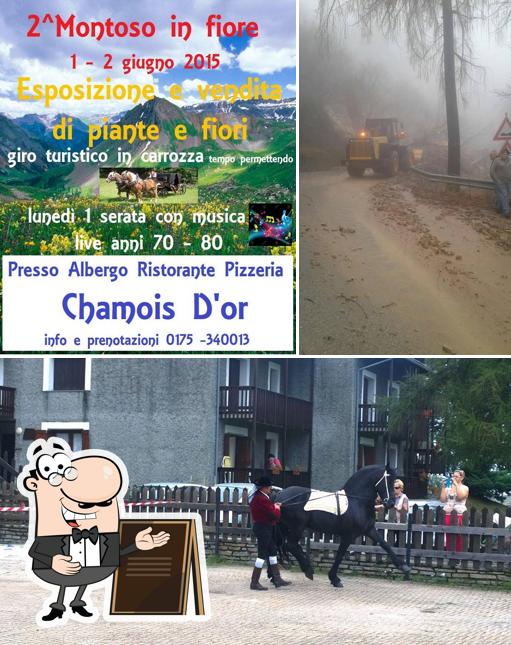 Gli esterni di Chamois d'or Montoso