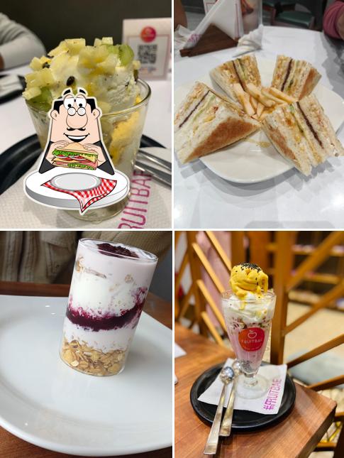 Club sandwich at FRUITBAE