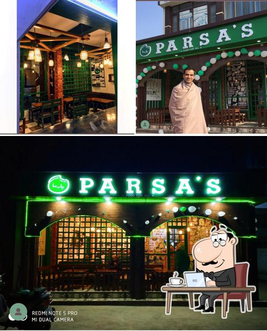 The interior of Parsa's Ganderbal