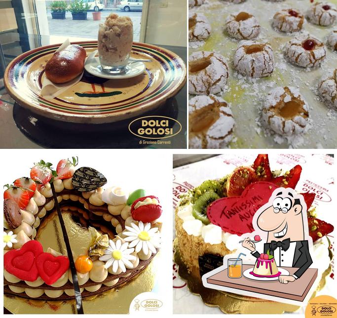Pasticceria Dolci Golosi offre un'ampia gamma di dessert